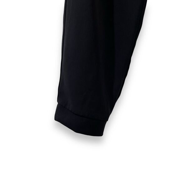 PARKER Elliot Pleated High Rise Belted Tie Waist Trouser Pants Size 8 Black - Picture 8 of 11